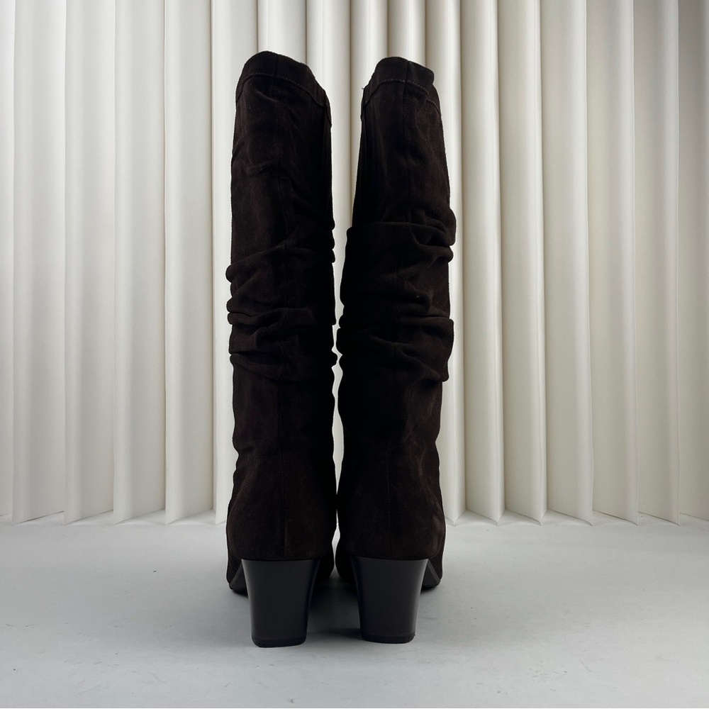 Talbots Devon2 Suede Heeled Boots - Picture 3 of 14